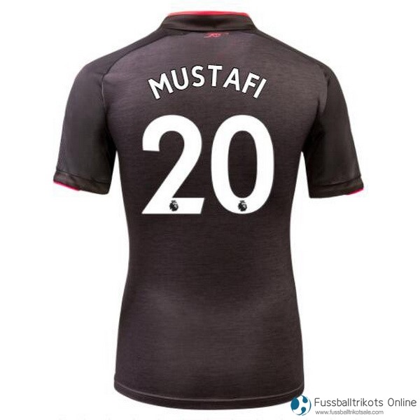 Arsenal Trikot Ausweich Mustafi 2017-18 Fussballtrikots Günstig
